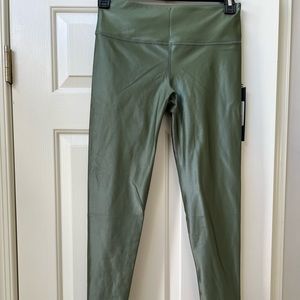 Liquid Leggings - they are ankle length, color is sage green “croco”. Brand new